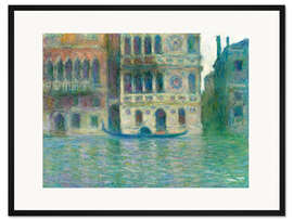 Gerahmter Kunstdruck Palazzo Dario