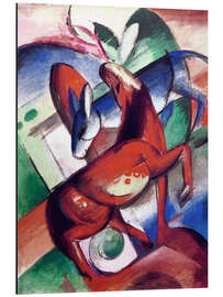 Magnettafel Pferd und Esel