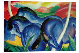 Magnettafel Die großen blauen Pferde