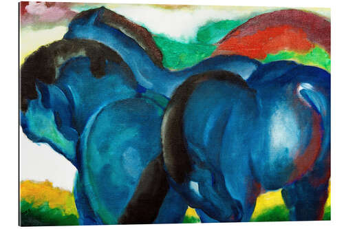 Gallery print Small Blue Horses