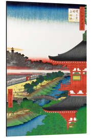 Magnettafel Zojoji Pagode und Akabane