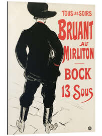 Magnettafel Bruant au Mirliton