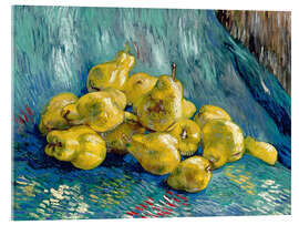 Acrylglasbild  Quittenstillleben - Vincent van Gogh
