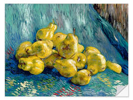 Selvklebende plakat Still Life with Quinces