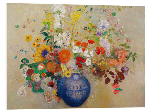 Foam board print Flowers, 1909