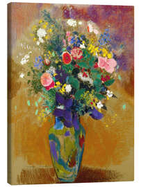 Canvas print Big field bouquet