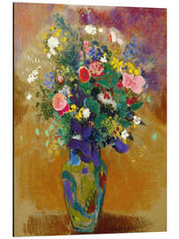 Magnettafel Großer Feldblumenstrauß