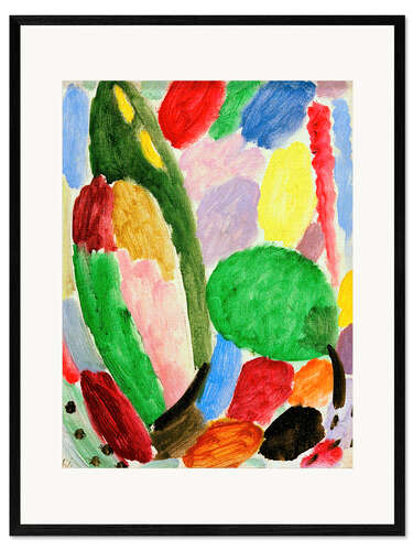 Framed art print Variation: When the lark...