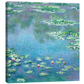 Lærredsbillede  Åkander, 1906 - Claude Monet