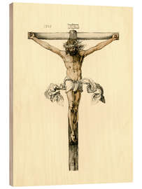 Stampa su legno Christ on Cross