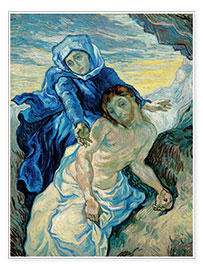 Plakat  Pietà - Vincent van Gogh