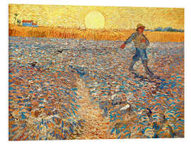 Foam board print Sower at Sunset