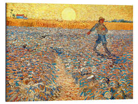 Magnettafel Sämann bei untergehender Sonne