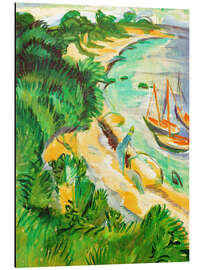 Magnettafel Fehmarnbucht mit Booten