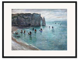 Gerahmter Kunstdruck Etretat, Porte d'Aval