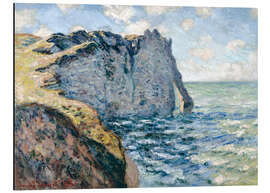 Tableau en aluminium La Falaise d'Aval, Étretat