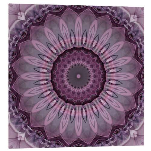 Acrylic print Mandala sensitivity