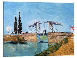 Magnettafel Die Zugbrücke in Arles