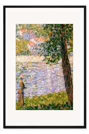 Gerahmter Kunstdruck Morgenspaziergang