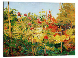 Magnettafel Garten in Trouville