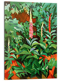 Gallery print Foxgloves in the Garden