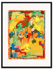 Gerahmter Kunstdruck Südlicher Garten