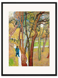 Gerahmter Kunstdruck Fallende Blätter