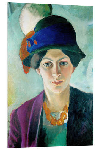 Galleriprint Elizabeth in a hat