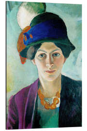 Magnettafel Elisabeth mit Hut