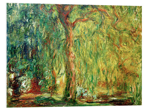 Foam board print Weeping Willow