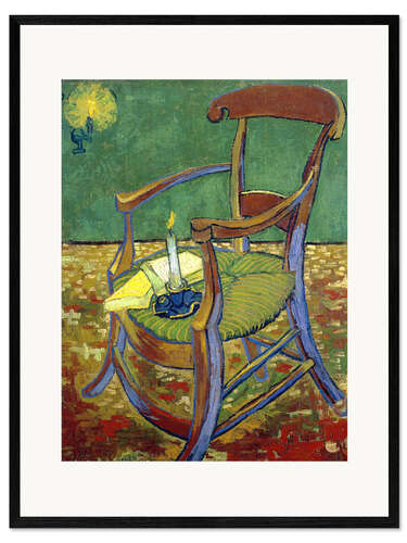 Kunsttryk i ramme Gauguin's Chair