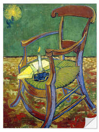 Selvklæbende plakat Gauguin's Chair