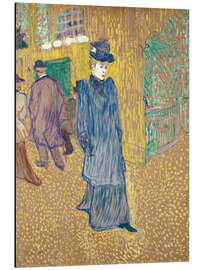 Magnettafel Jane Avril verläßt das Kabarett