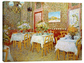 Canvas print Interior of a Restaurant