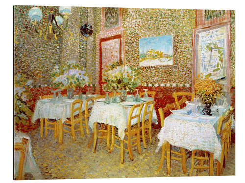 Tableau en plexi-alu Intérieur d'un restaurant