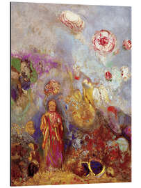 Magnettafel Buddha und Blumen