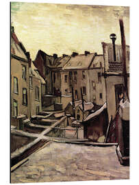 Magnettafel Hinterhöfe in Antwerpen