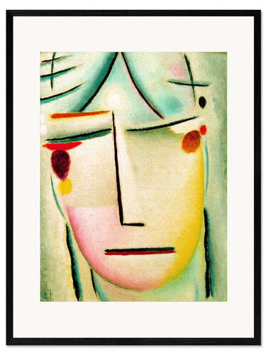 Impression artistique encadrée The Saviour's face: starlight
