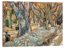 Magnettafel Straßenarbeiter in Saint-Remy