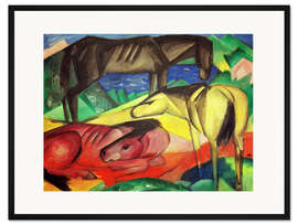 Gerahmter Kunstdruck Die Drei Pferde II