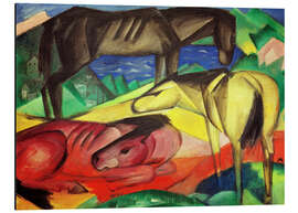 Magnettafel Die Drei Pferde II