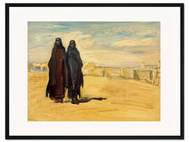 Gerahmter Kunstdruck Sudanesische Frauen