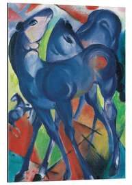 Magnettafel Die blauen Fohlen