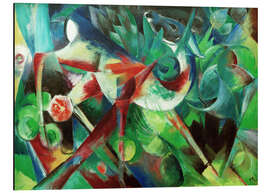 Magnettafel Reh im Blumengarten