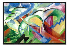 Gerahmter Kunstdruck Schaf