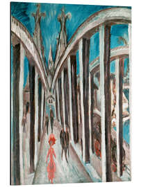 Magnettafel Rheinbrücke in Köln