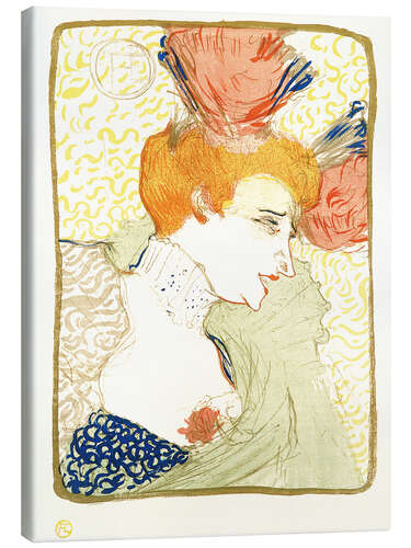 Lienzo Mademoiselle Marcelle Lender, en buste