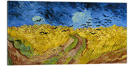Gallery Print Weizenfeld mit Raben