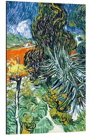 Magnettafel Garten von Doktor Gachet in Auvers