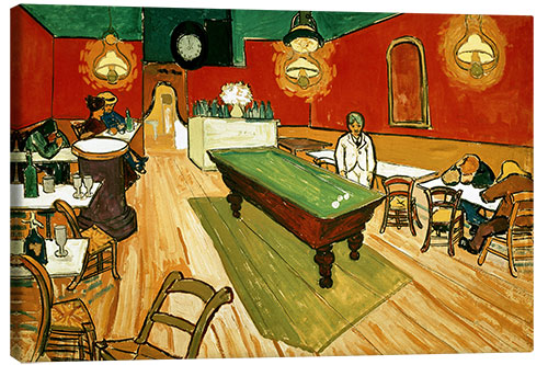 Canvas print Night Cafe in Arles